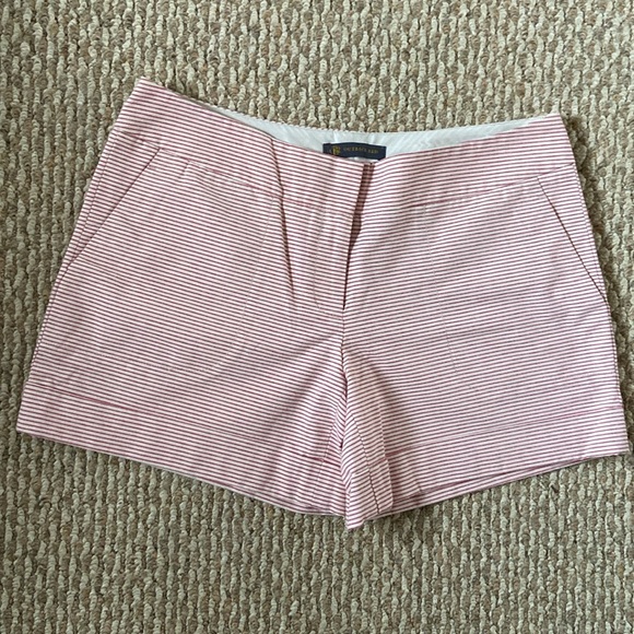 Outback Red NWOT Pink and White Pin-Striped Women’s Shorts - Picture 2 of 11
